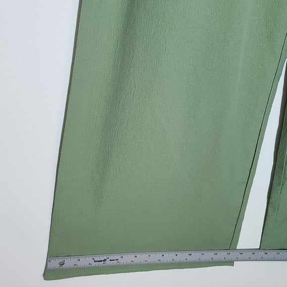 Cider Pull-on Green Wide Leg Pants Size Medium