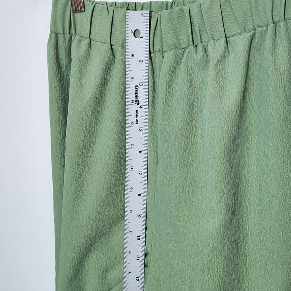 Cider Pull-on Green Wide Leg Pants Size Medium