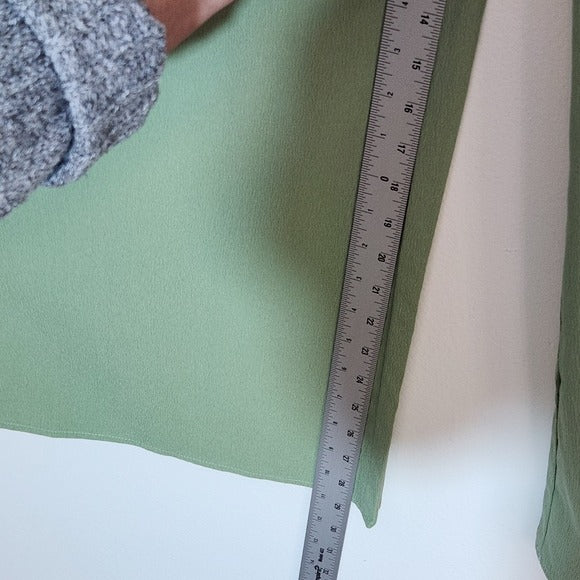 Cider Pull-on Green Wide Leg Pants Size Medium