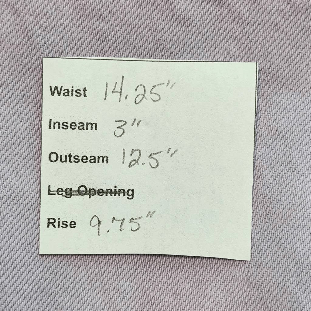 Edwin Purple Jean Shorts Size 28 Edwin Dyed Purple Denim Shorts