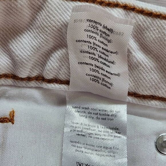 WeWoreWhat Distressed White Jeans Size 26, New