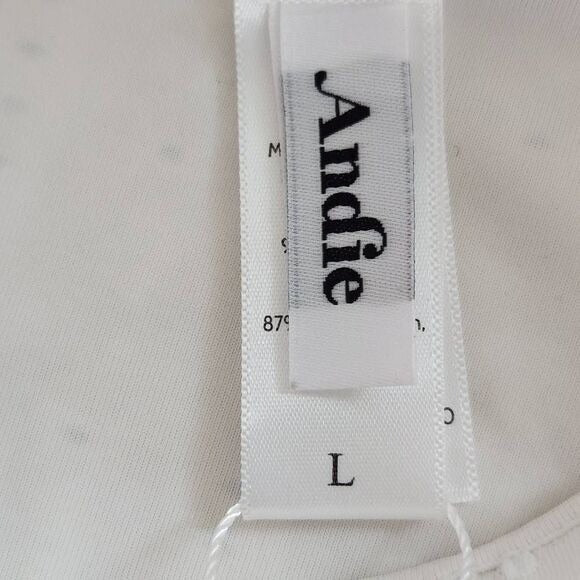 Andie Cream Swim Bottom NWT Large Cream Andie Swim Bikini Bottom Cream Swimwear