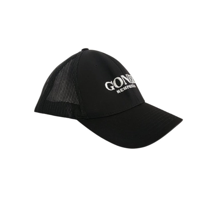 Sport-Tek Goner Records Memphis Black Trucker Baseball Hat
