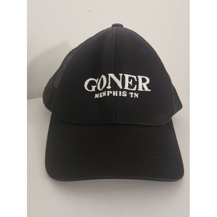Sport-Tek Goner Records Memphis Black Trucker Baseball Hat