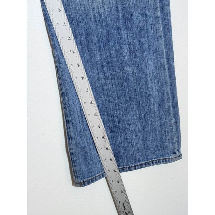 Lucky Brand Relaxed Straight Leg Jeans Size 34 x 30 Flaw