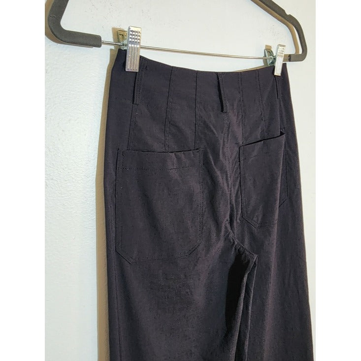 Miou Muse Black Wide Leg Pants Size Small NWOT