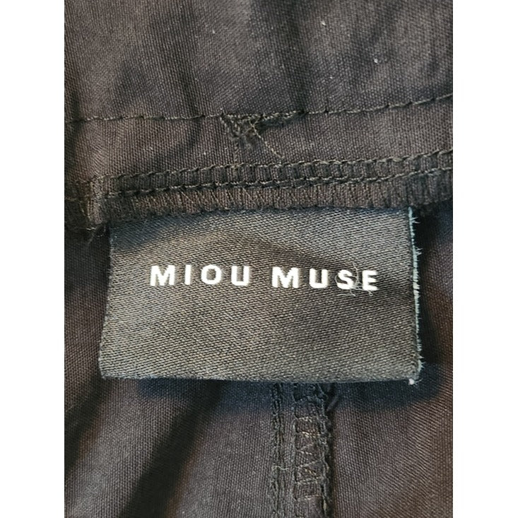 Miou Muse Black Wide Leg Pants Size Small NWOT