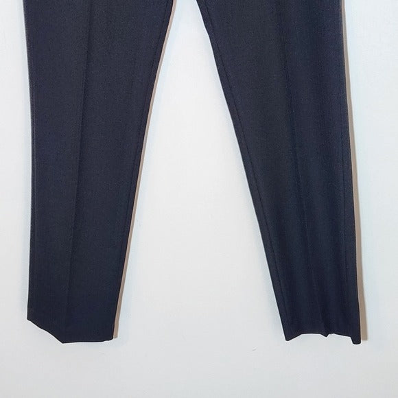 Van Heusen Traveler Slim Mens Black Dress Pants Size 33 x 32