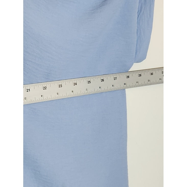 Urban Daizy Light Blue V-Neck Blouse Size Medium