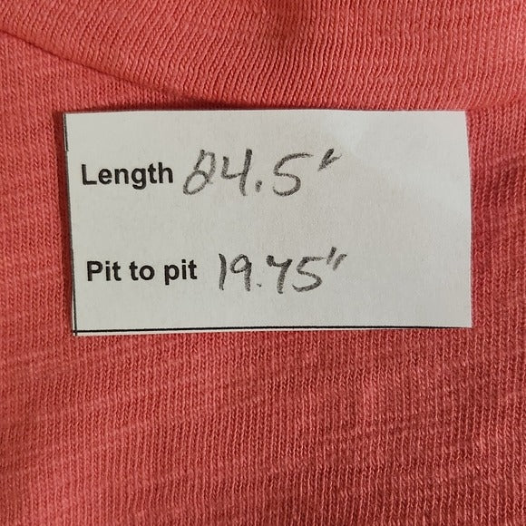 Lou & Grey Sleeveless Pink Muscle Tee Size Large Pink Textured Sleeveless Top