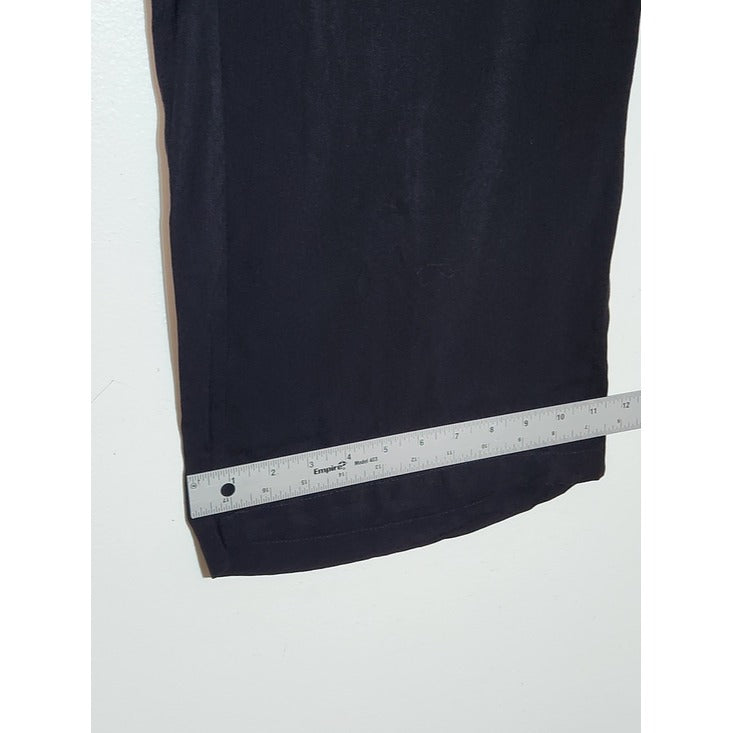Serra Black Flowy Drawstring Pants Size XL NWT