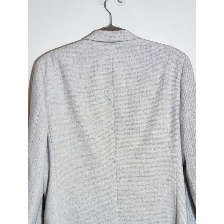 Topman Light Gray Textured Sport Coat Size 38R