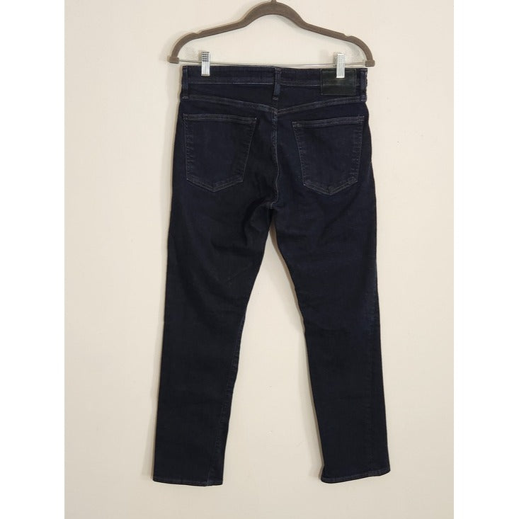 Murano Alex Fit Dark Wash Slim Straight Leg Jeans Size 30 x 30