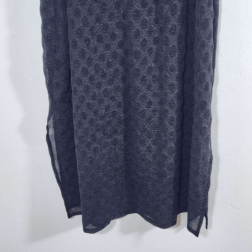 Lush Black Dolman Sleeve Midi Dress Size 2X Plus Size Black Party Dress