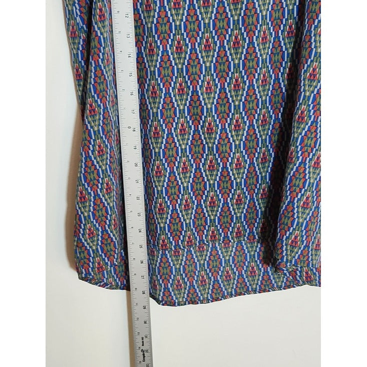 Mountain Khakis Multicolor Geometric Print Tank Top Size Medium