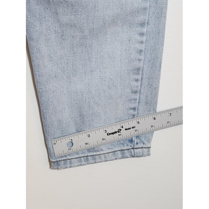 BDG High Rise Mom Jeans Tapered Distressed Denim Size 28