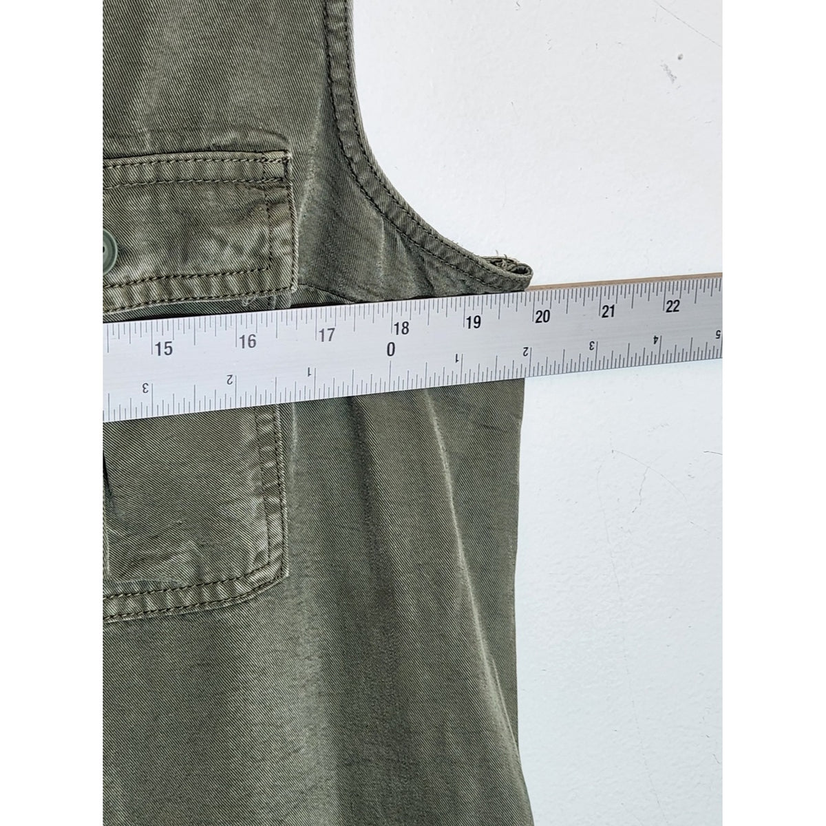Aerie Army Green Sleeveless Utility Romper with Pockets Size Medium NWOT