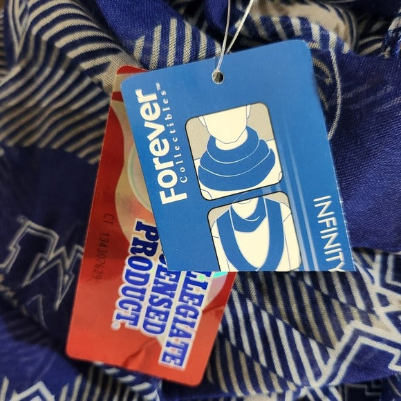 Forever Collectibles Blue Memphis Tigers Infinity Scarf Memphis Tigers Scarf New