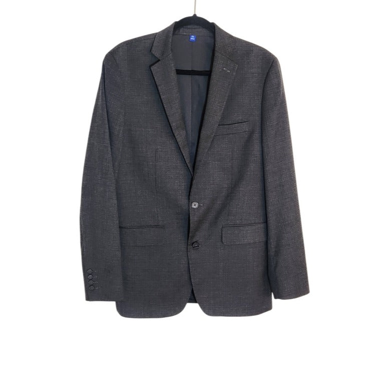 Apt. 9 Charcoal Gray Performance Blazer Sport Coat Size 40L