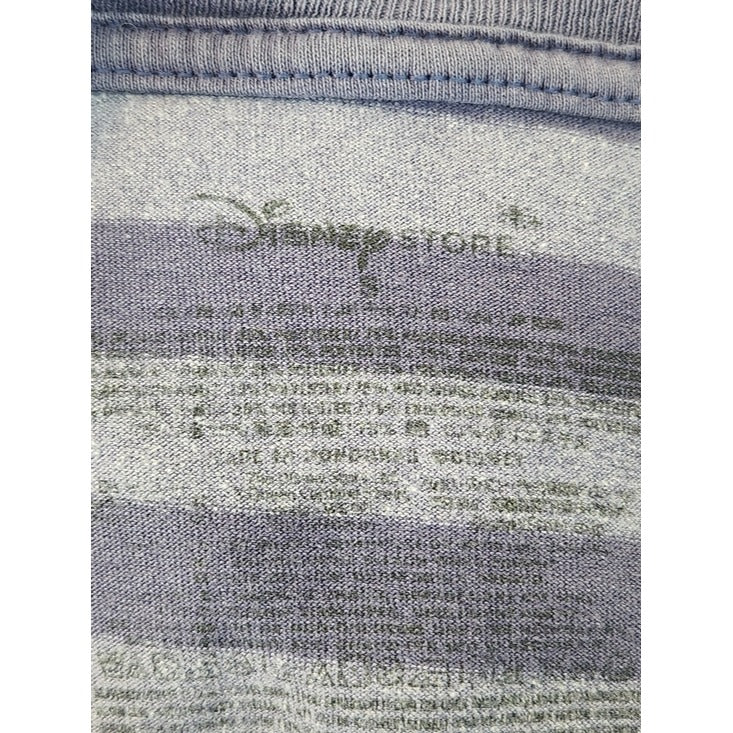 Disney Mens Blue Stripe The Mouse Pack Ringer Tee Size Small