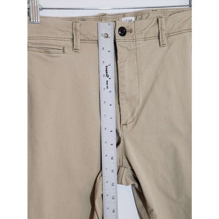 GAP Khaki Straight Leg Casual Pants Size 34 x 32