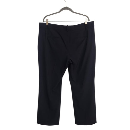 Ann Taylor Classic Navy Straight Leg Dress Pants Size 16