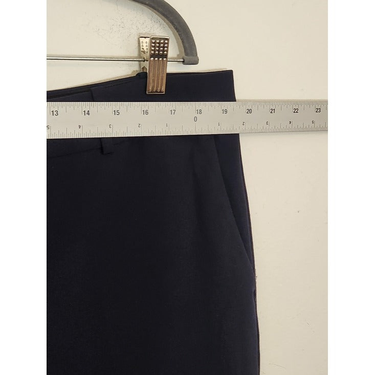 Ann Taylor Classic Navy Straight Leg Dress Pants Size 16