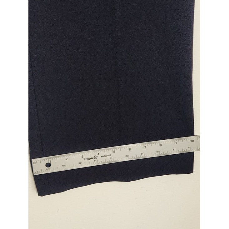 Ann Taylor Classic Navy Straight Leg Dress Pants Size 16