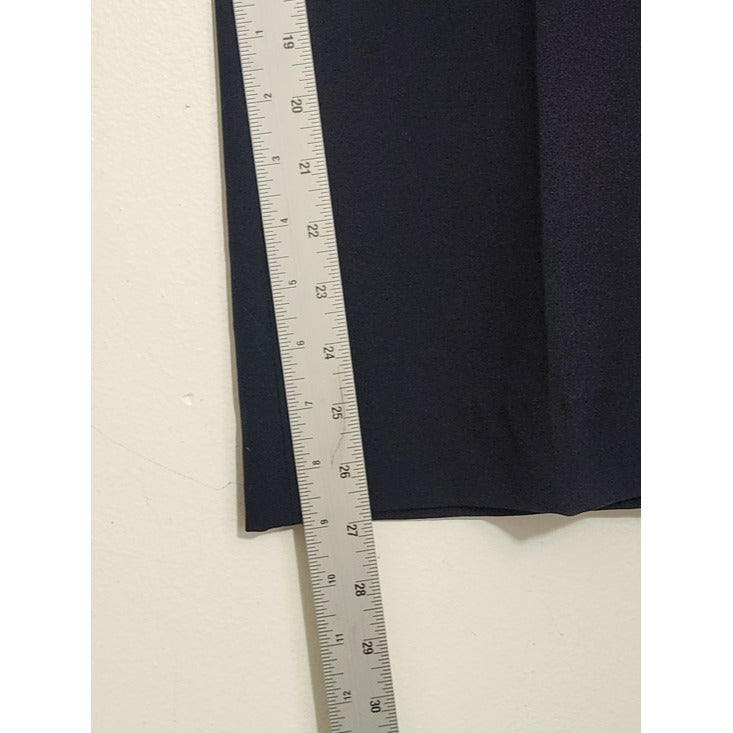 Ann Taylor Classic Navy Straight Leg Dress Pants Size 16