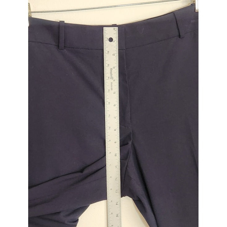 Ann Taylor Classic Navy Straight Leg Dress Pants Size 16
