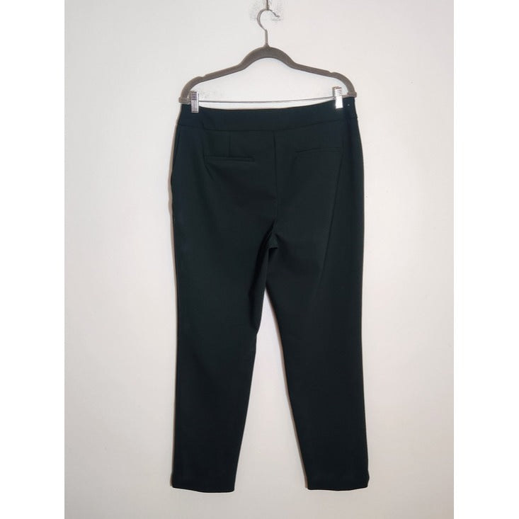 Rachel Zoe Dark Green Straight Leg Dress Pants Size 12