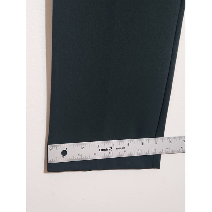Rachel Zoe Dark Green Straight Leg Dress Pants Size 12