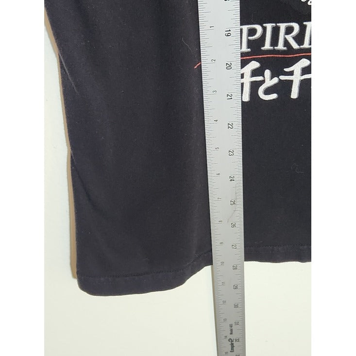 Spirited Away Black Graphic Short Sleeve Tee Size Medium