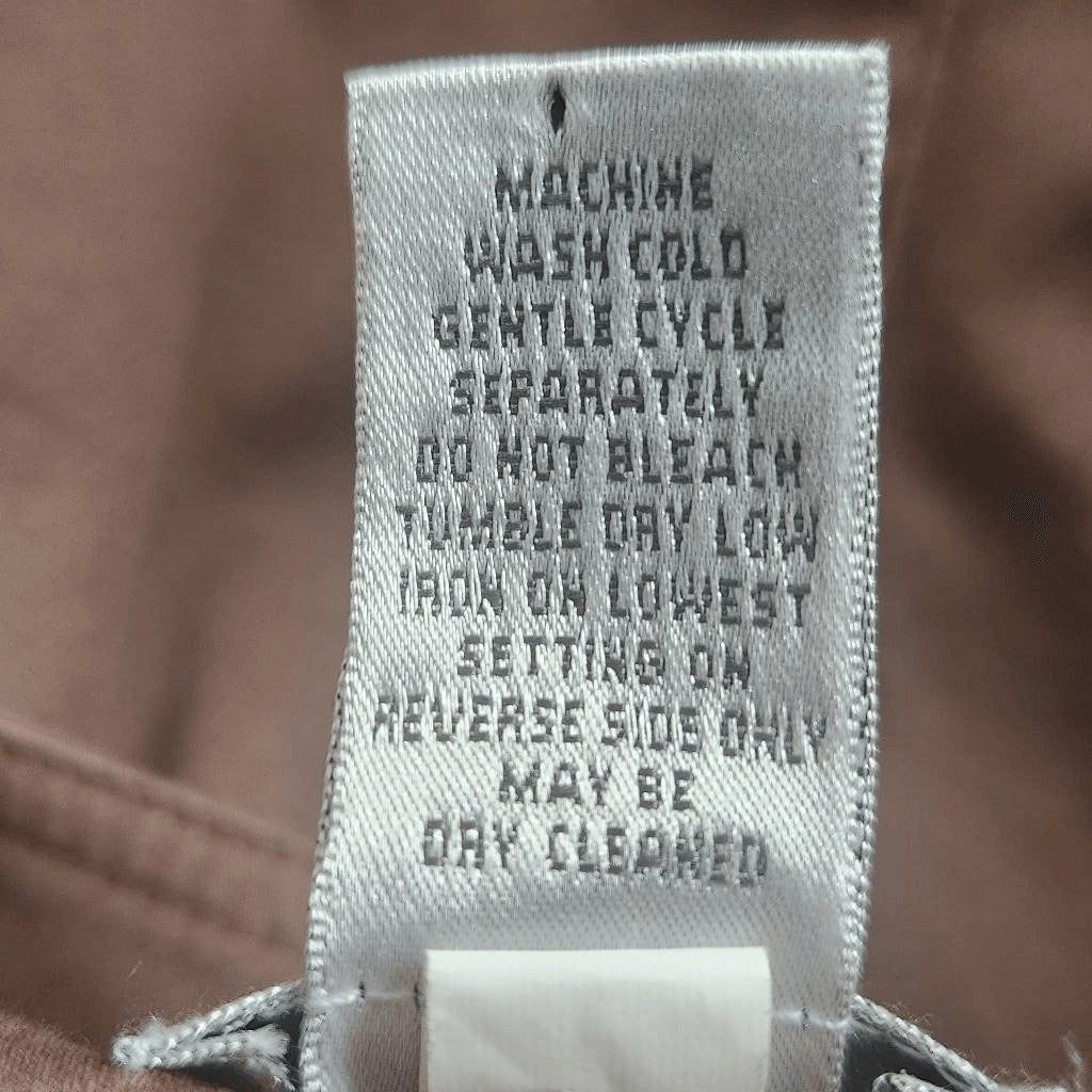 Chico's Brown Trouser Pants Size 8 Chico's Classic Brown Straight Leg Pants