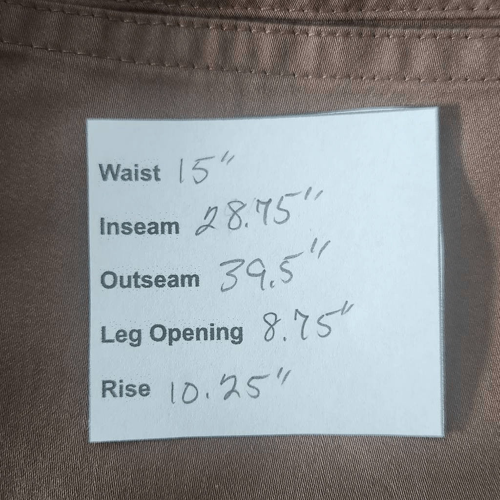 Chico's Brown Trouser Pants Size 8 Chico's Classic Brown Straight Leg Pants