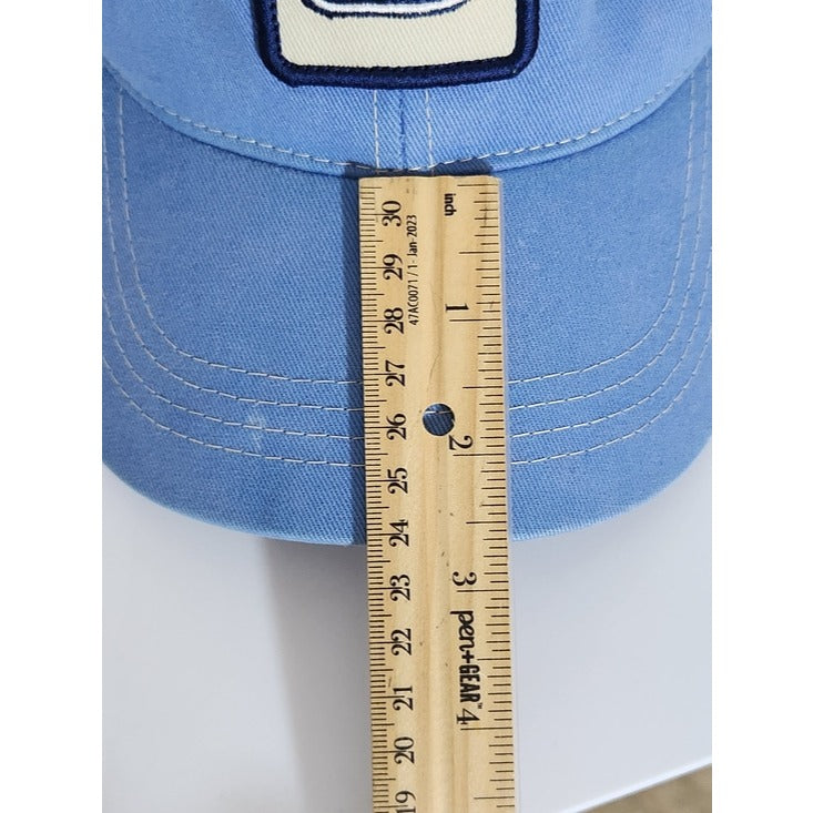 Vineyard Vines Blue and White Trucker Hat One Size Adjustable Whale Logo