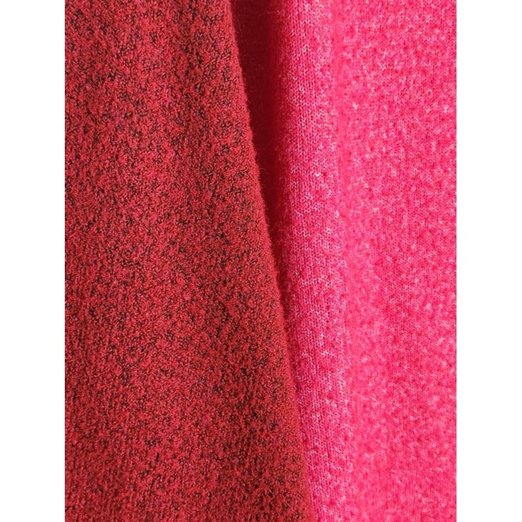Torrid Pink and Burgundy Colorblock Crew Neck Sweater Size 4X