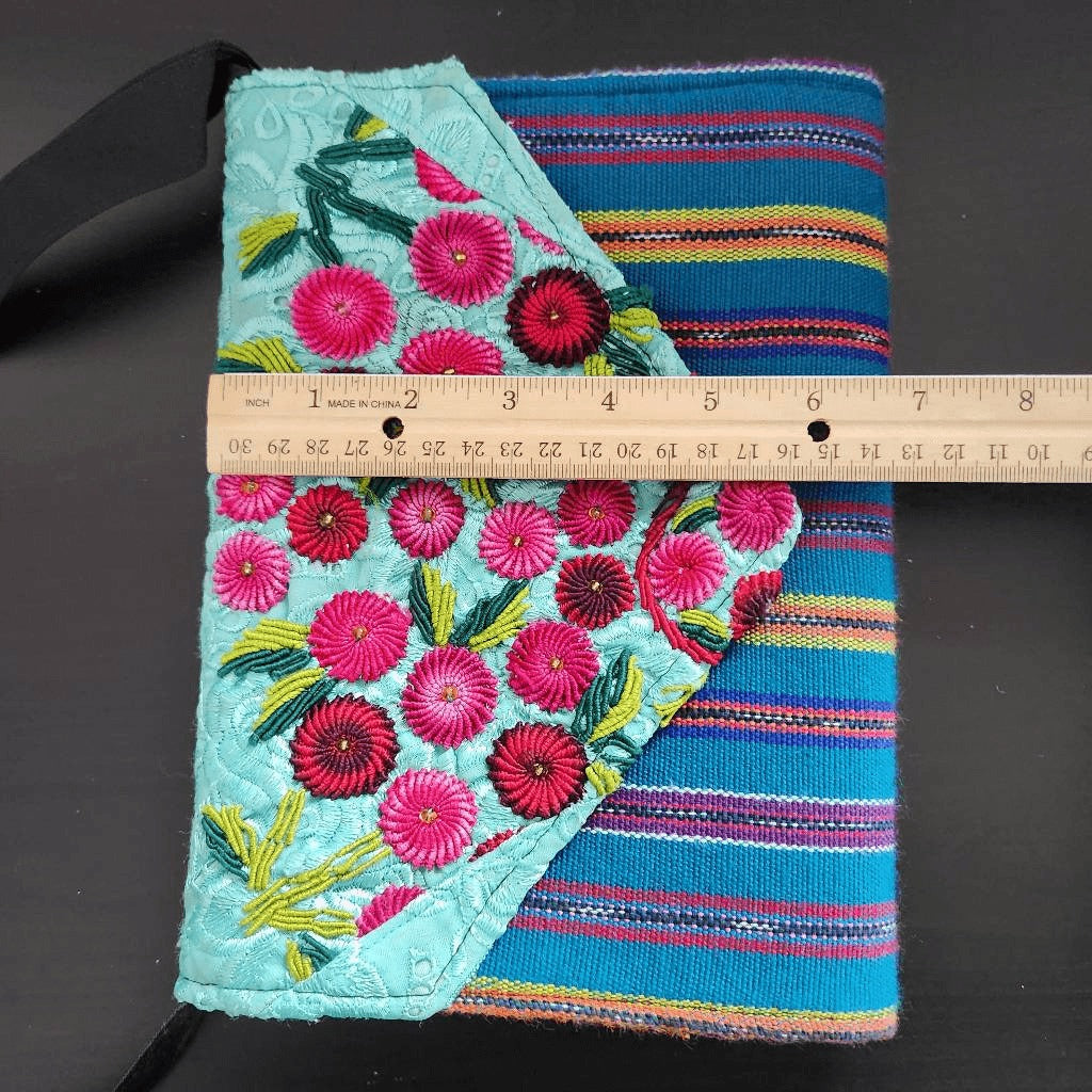 Boho Embroidered Crossbody Purse One Size Embroidered Bag