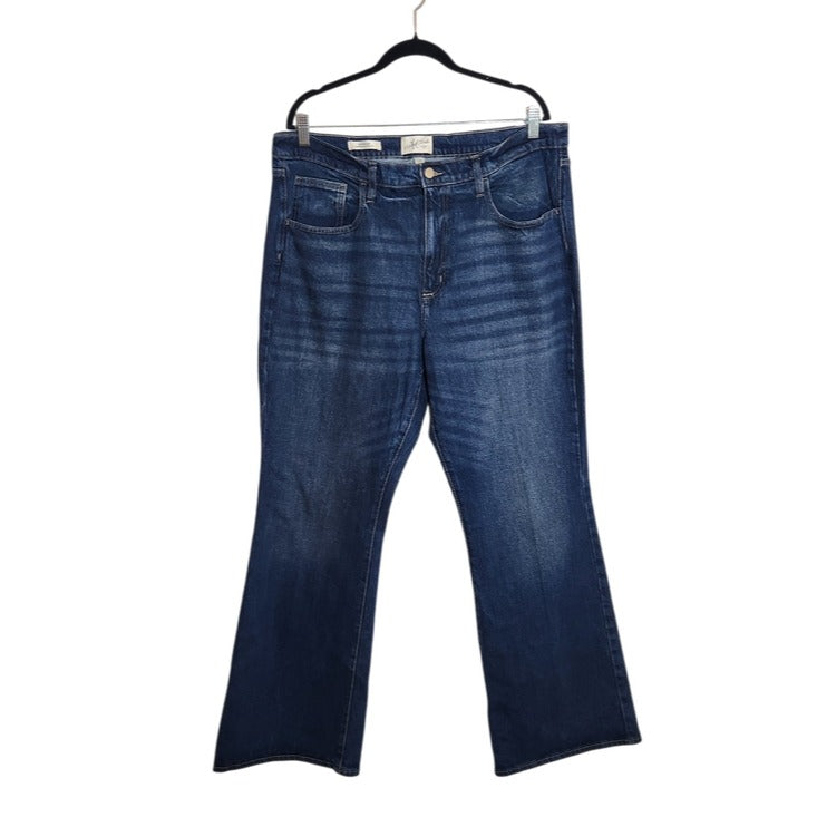 Universal Thread Medium Wash High Rise Flare Leg Jeans Size 16