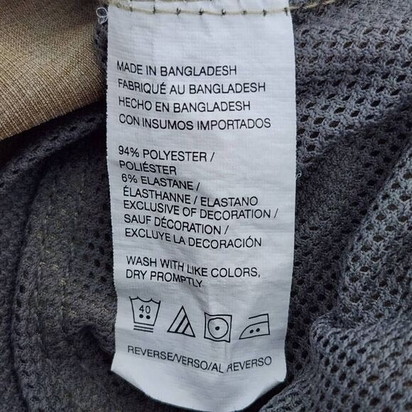 G.H. Bass & Co. Khaki Golf Shorts Size 32 Men's Tan Performance Shorts