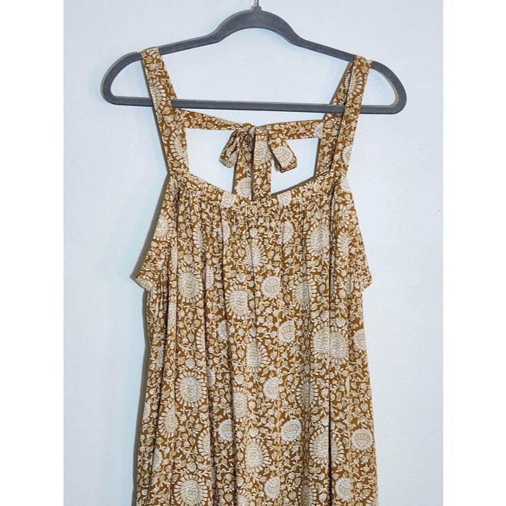 Old Navy Boho Floral Print Maxi Dress Size 2X