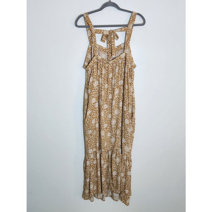 Old Navy Boho Floral Print Maxi Dress Size 2X