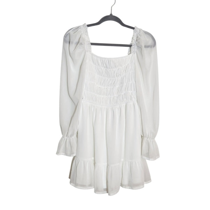 Eilly Bazar White Mini Dress Size XS