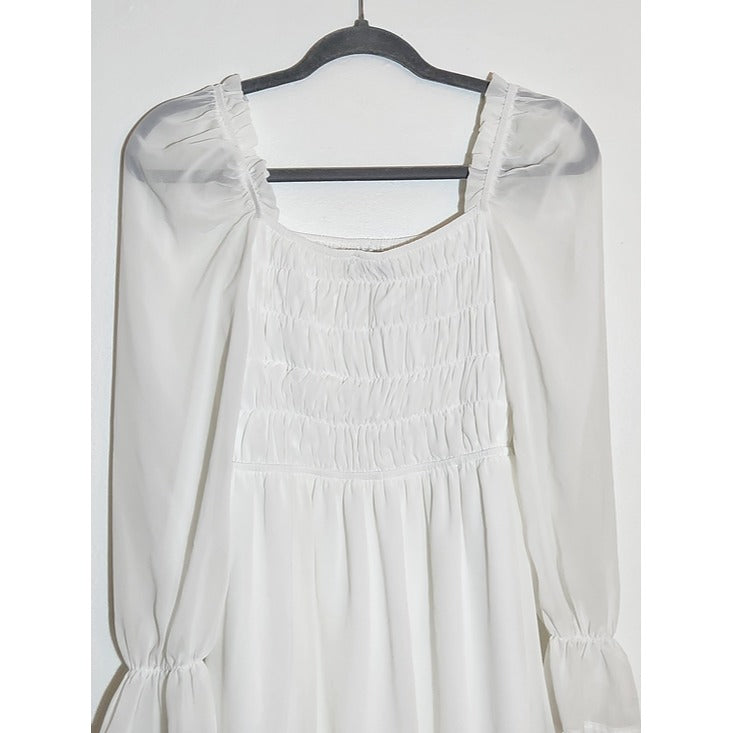 Eilly Bazar White Mini Dress Size XS