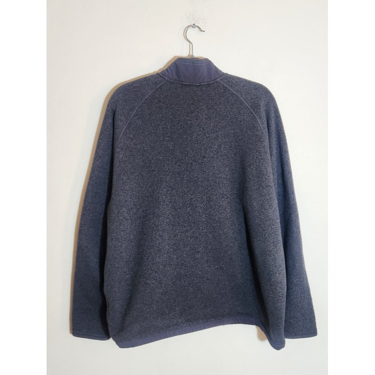 The North Face Charcoal Gray Fleece Half Zip Pullover Sweater Size XL
