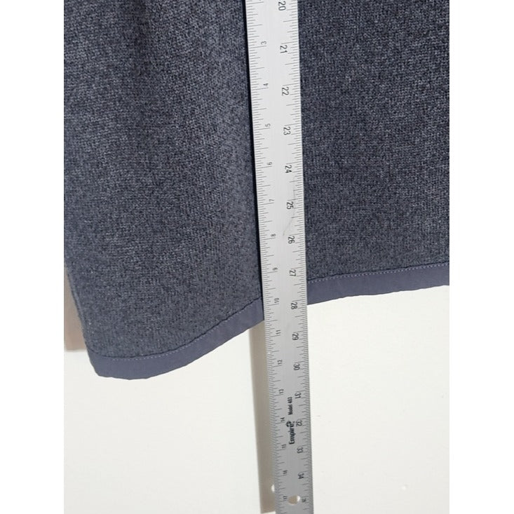 The North Face Charcoal Gray Fleece Half Zip Pullover Sweater Size XL