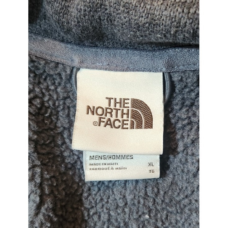The North Face Charcoal Gray Fleece Half Zip Pullover Sweater Size XL