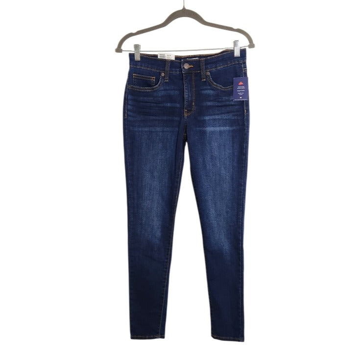 Crown & Ivy Dark Wash Skinny Jeans Size 6 NWT