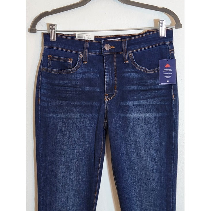 Crown & Ivy Dark Wash Skinny Jeans Size 6 NWT