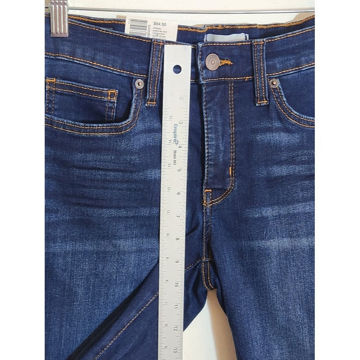 Crown & Ivy Dark Wash Skinny Jeans Size 6 NWT